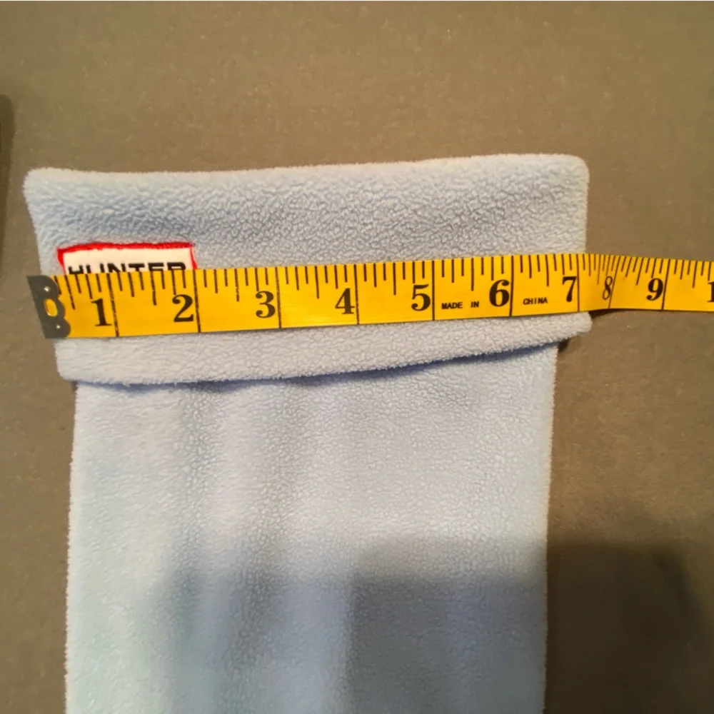 Hunter‎ Tall Welly Socks light blue: Tall: size ML 8-10(F), 7-9(M), Unisex